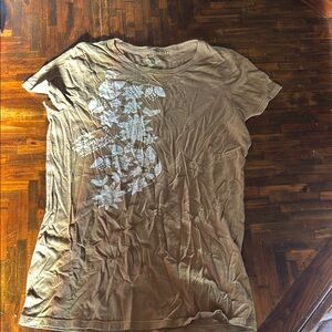 American Eagle Outfitters Brown Floral Women's Top